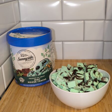 Mint Chocolate Ice Cream Bites