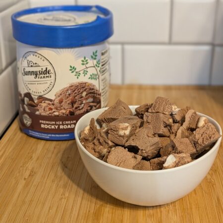 Rocky Road Ice Cream Bites